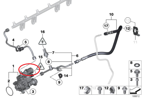HPFP. Pressure - Bimmerprofs NOx emulator NOXEM 129 130 402
