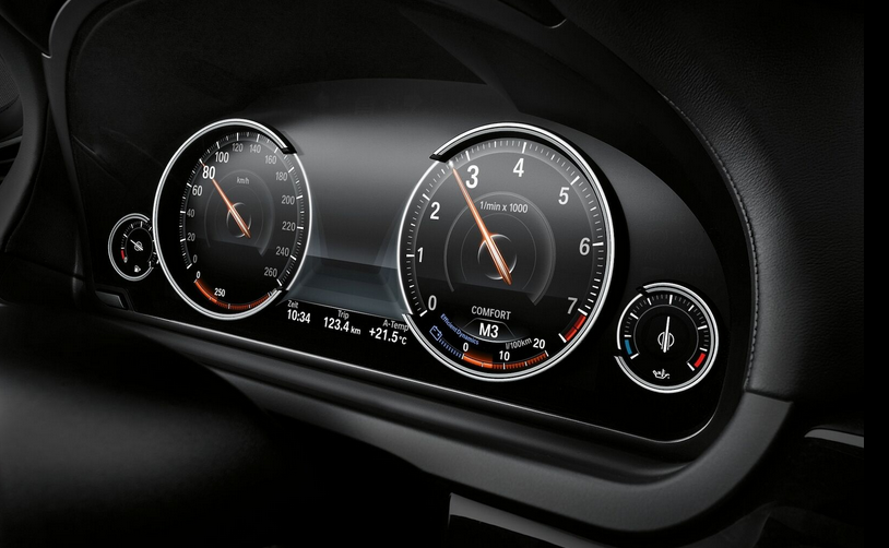 BMW instrument cluster